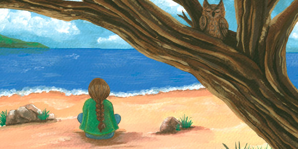 Sur la plage