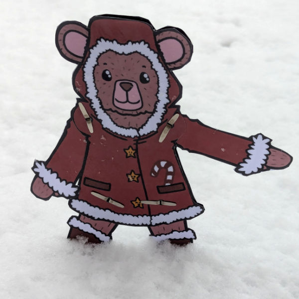 Ourson de Noël – Instructions de montage