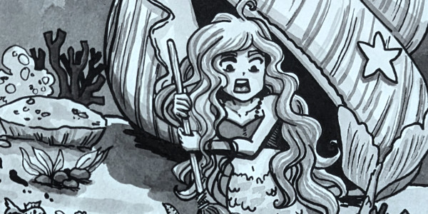 Inktober – Jour 10 – Balayer