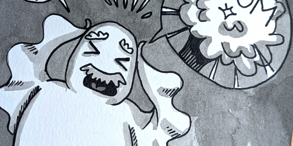 Inktober jour 21 Explosion