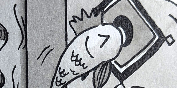 Inktober Jour 22 Bouton