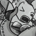 Inktober jour 24 chahuteur