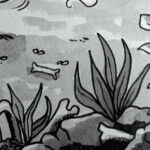 inktober jour 28 squelettique