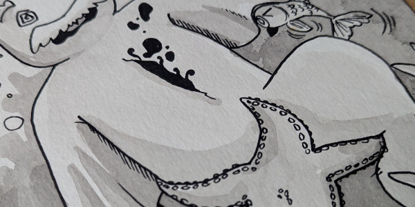 Inktober – Jour 9 – Lourd