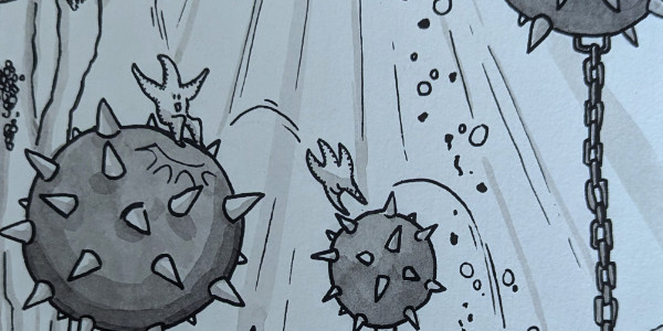 Inktober – Jour 8 -Insouciant