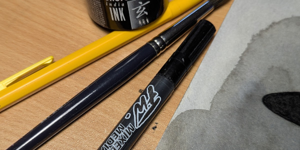 Inktober – Jour 1 – Moustache