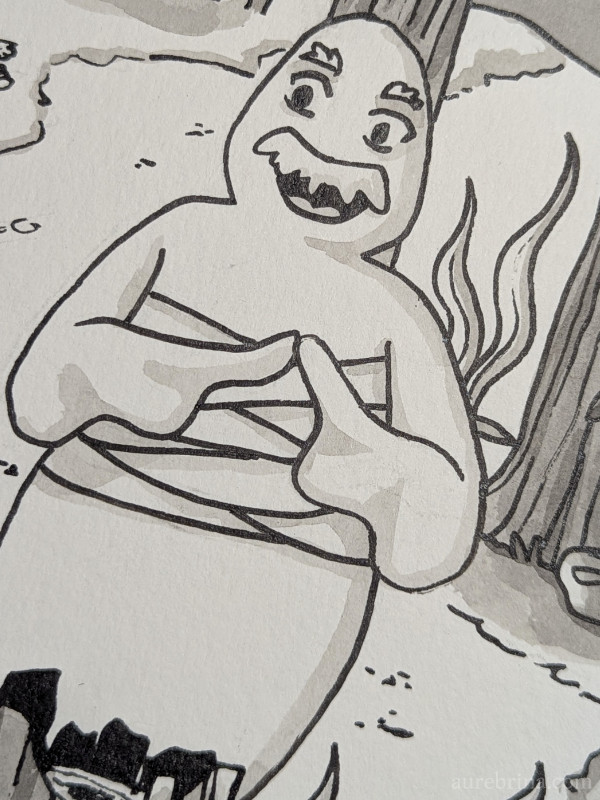 Inktober jour 14 Coffre