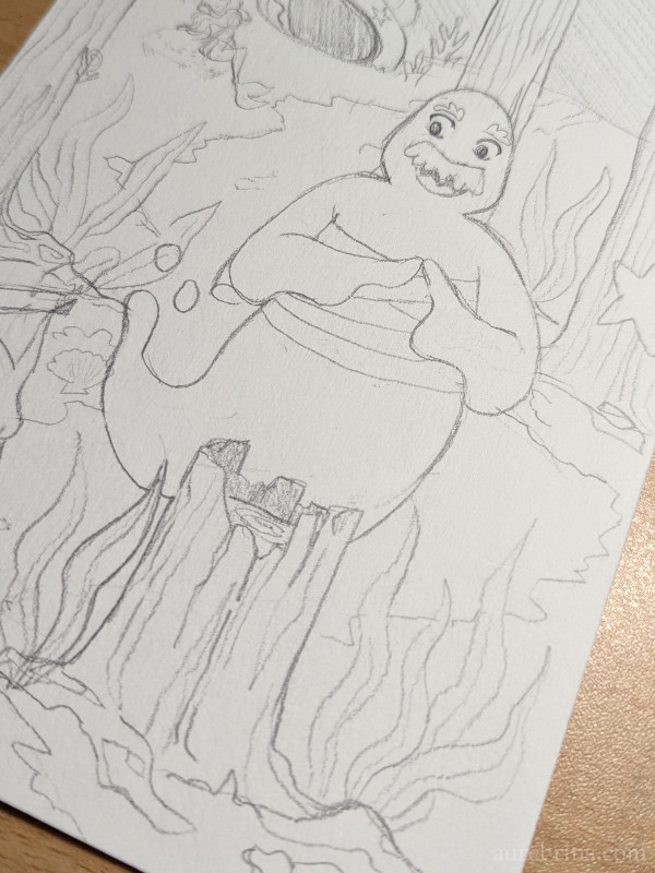 Inktober jour 14 Coffre
