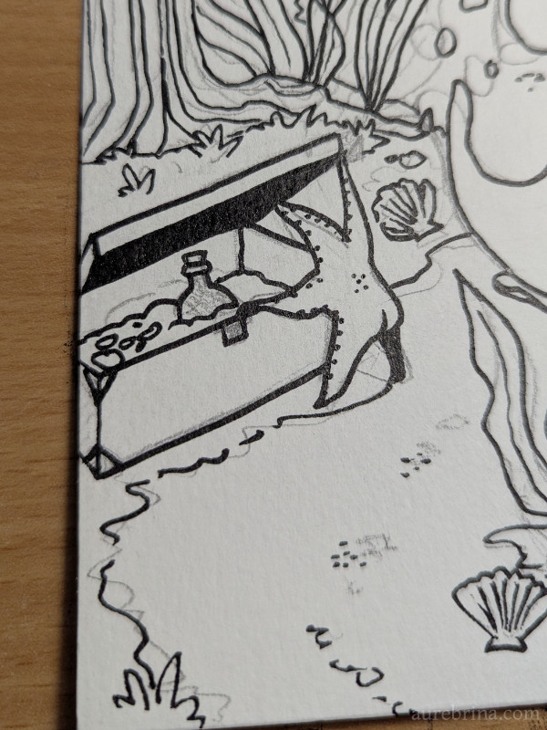Inktober jour 14 Coffre