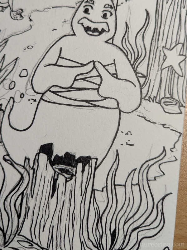 Inktober jour 14 Coffre