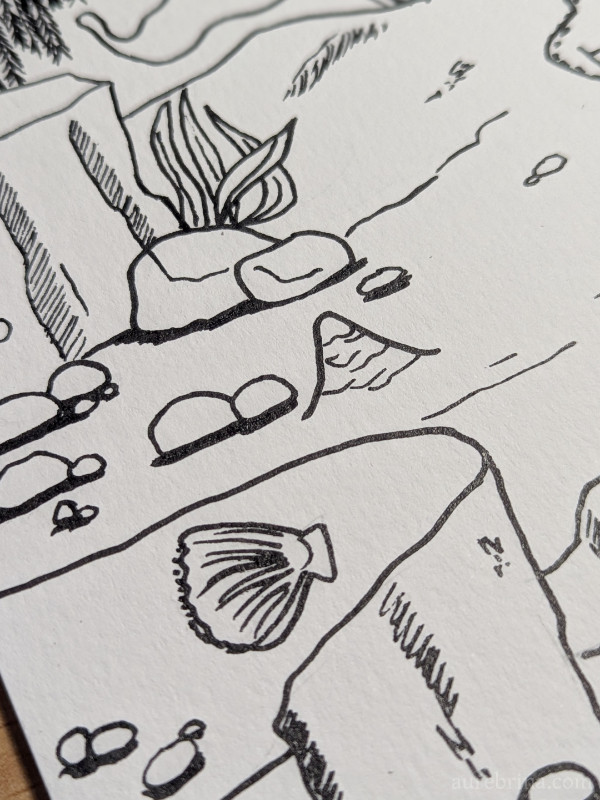 Inktober jour 16 la gaffe