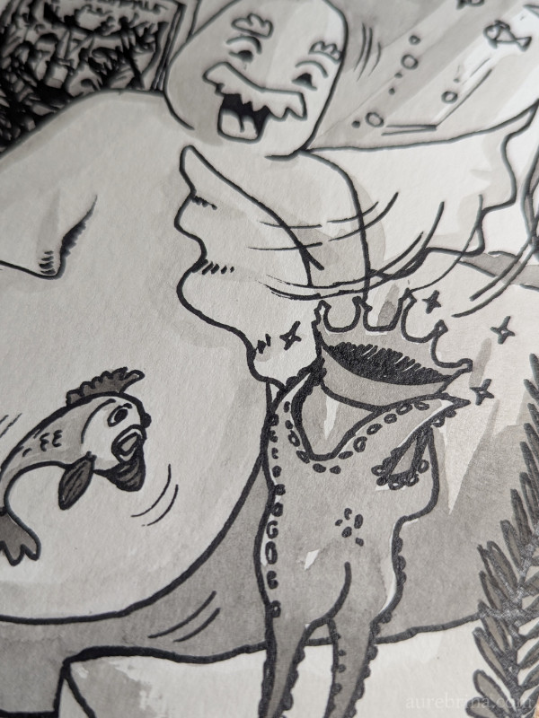 Inktober jour 18 Deal