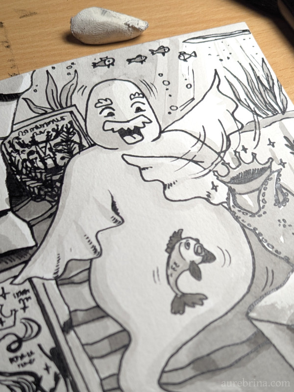 Inktober jour 18 Deal