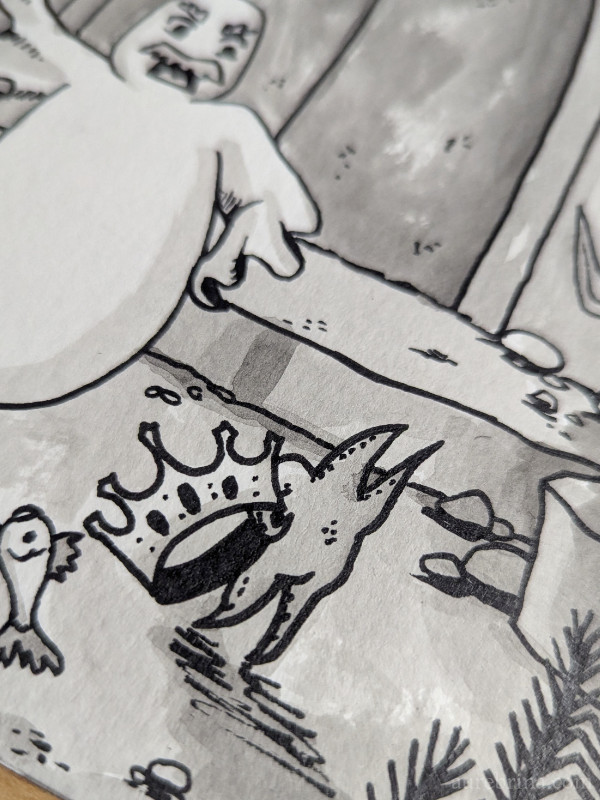 inktober jour 20 rivaux