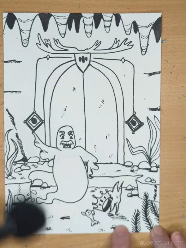 inktober jour 20 rivaux