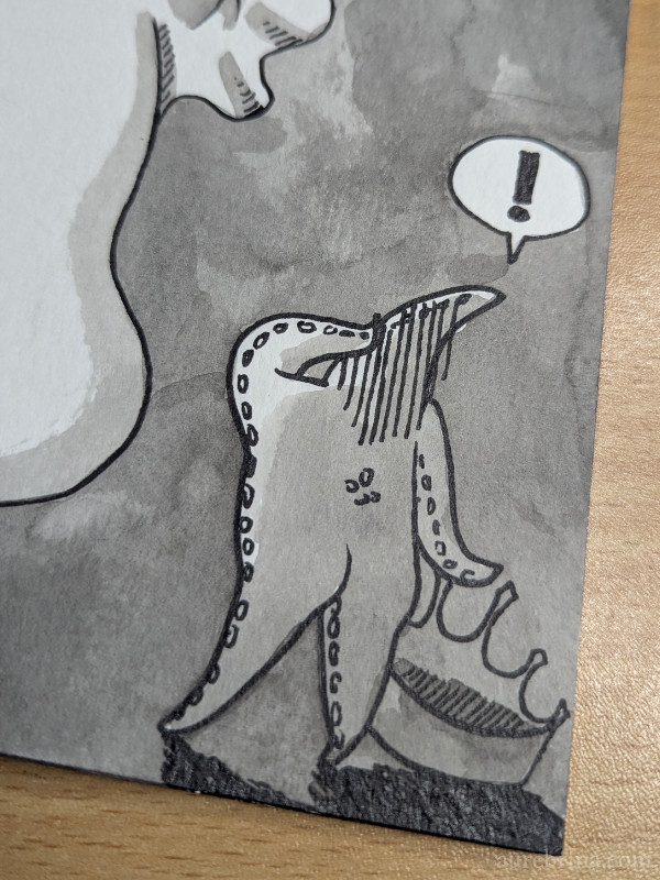 Inktober jour 21 Explosion