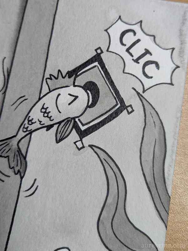 Inktober Jour 22 Bouton