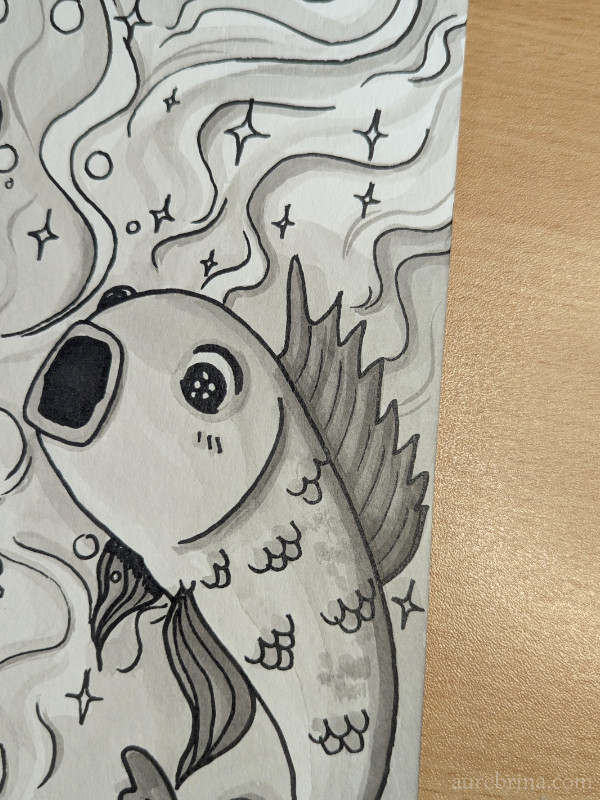 inktober jour 23 firefly