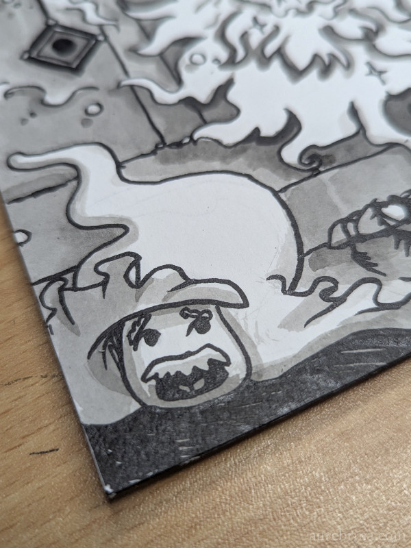 inktober jour 25 enfer