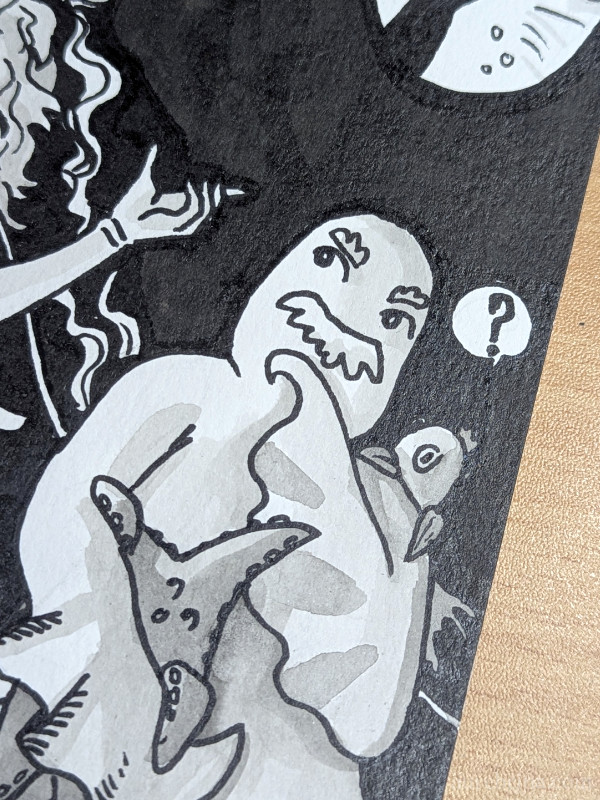 inktober jour 26 déroutant