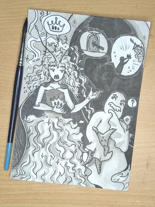 inktober jour 26 déroutant