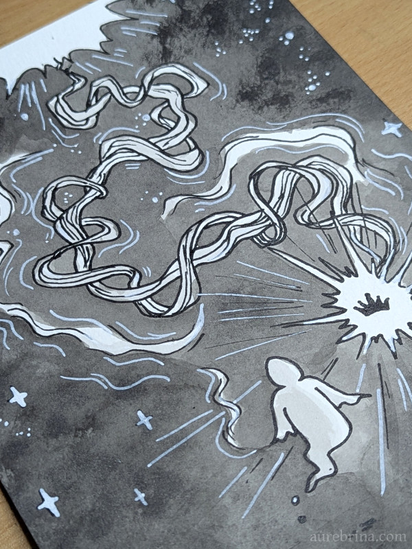 inktober jour 30 vide