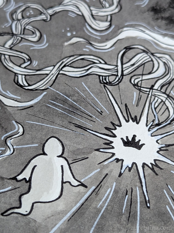 inktober jour 30 vide