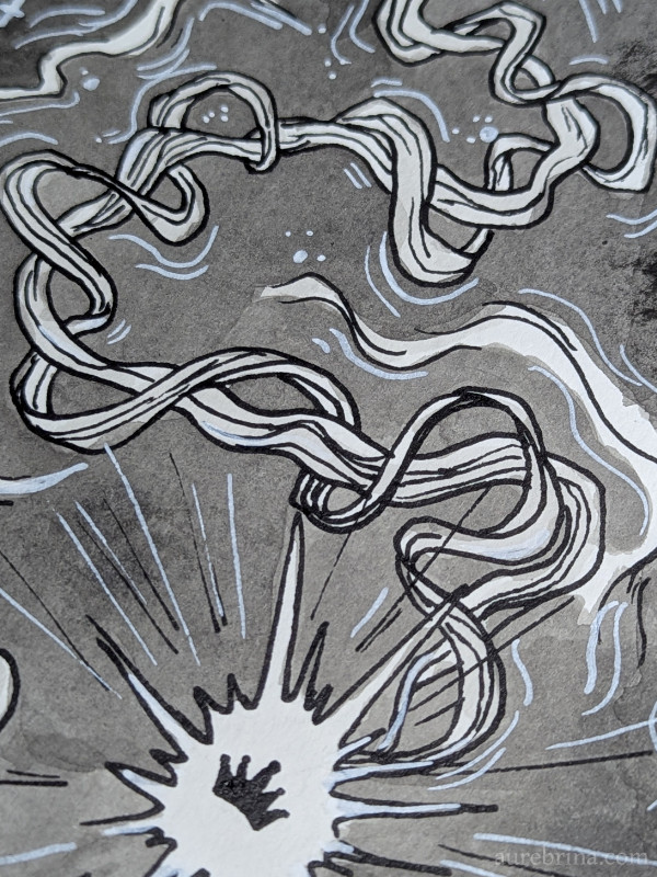 inktober jour 30 vide